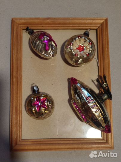 Ёлочные игрушки СССР