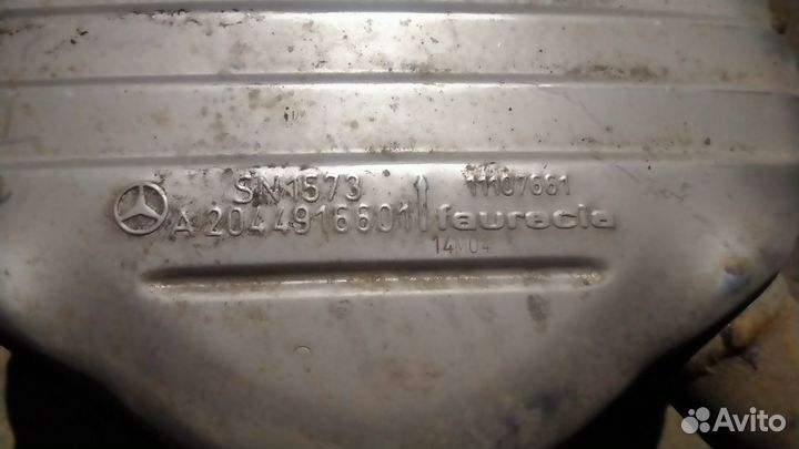 Глушитель Mercedes Benz GLK-Class X204