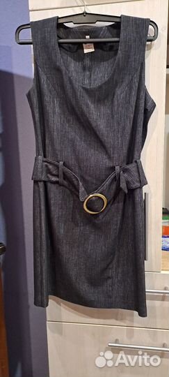 Платье трикотажное женское 44