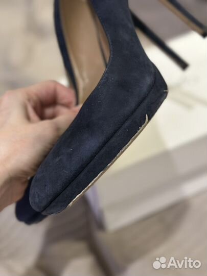 Туфли Calvin klein 40 натуральная замша