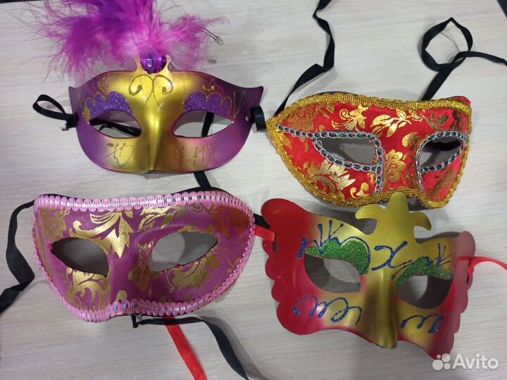Маска карнавальная женская