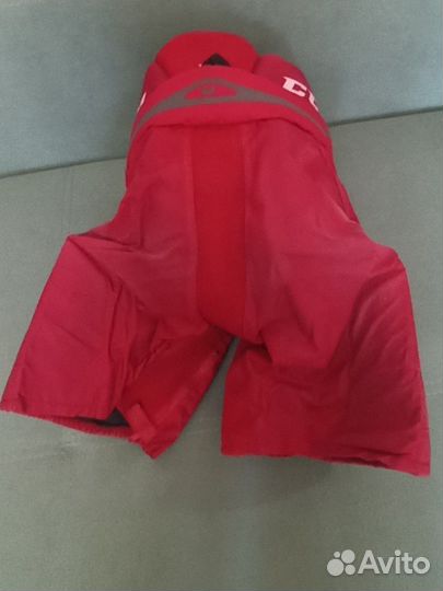 Шорты хоккейные детские красные CCM