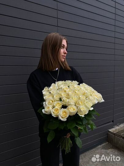 Букет роз с доставкой 51 шт