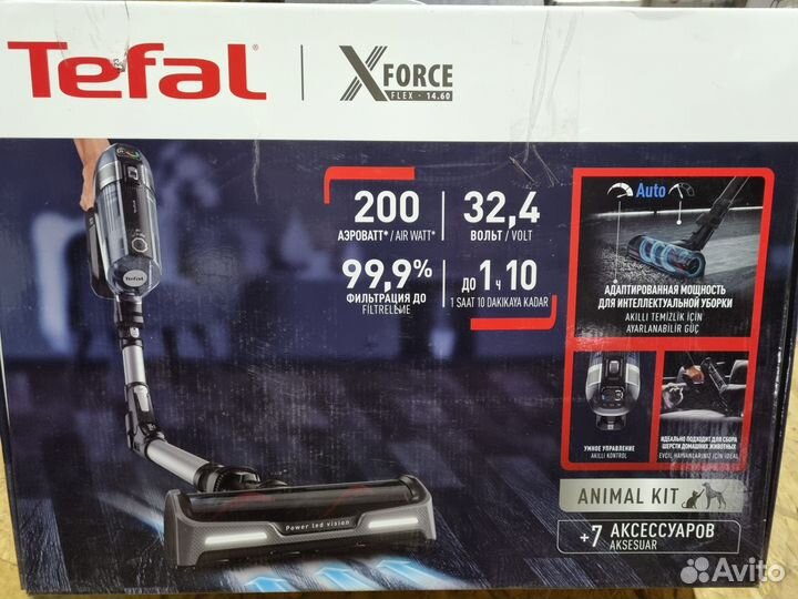 Вертикальный пылесос Tefal X-Force Flex 14.60