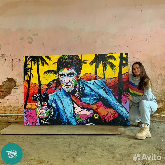 Картины Kaws Кавс на заказ красками