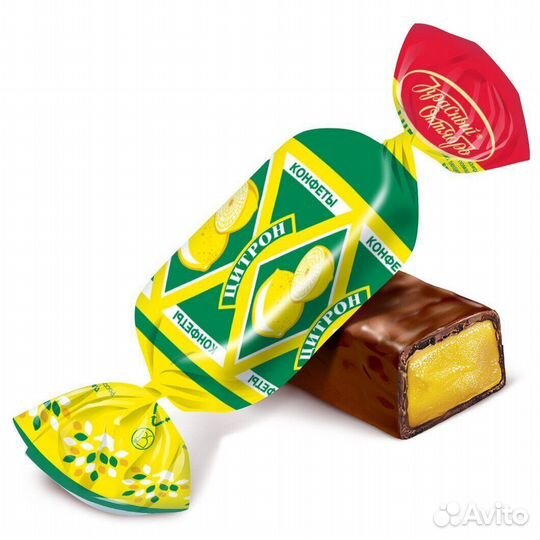 Конфеты шоколадные Цитрон Красный Октябр 250г