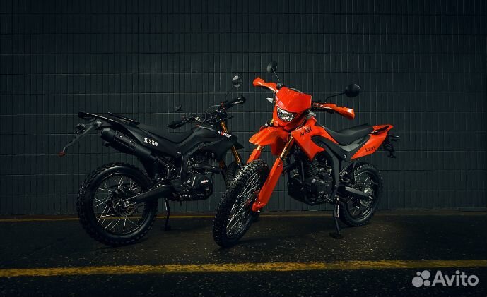 Мотоцикл minsk X 250 Enduro M1NSK Оранжевый