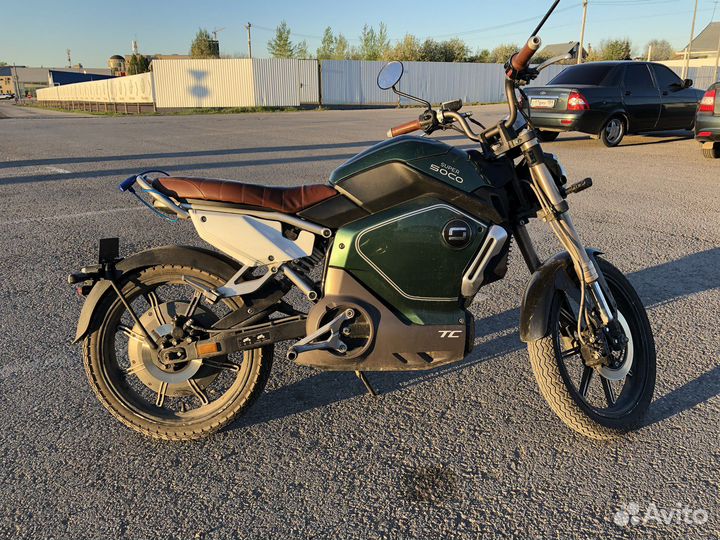 Super soco TC электромотоцикл