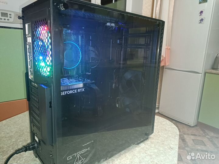 Игровой комп I3 12100/rtx 4060/1tb m2/16 gb озу