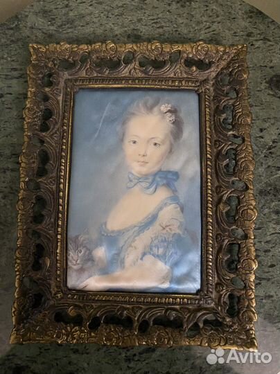 Планкетка бронза