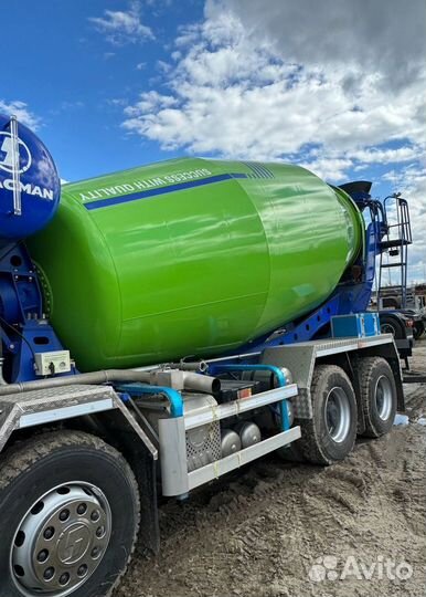 Автобетоносмеситель Shacman (Shaanxi) SX5318GJB6T326, 2024