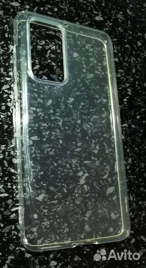 Чехол силиконовый прозрачный для Huawei p40