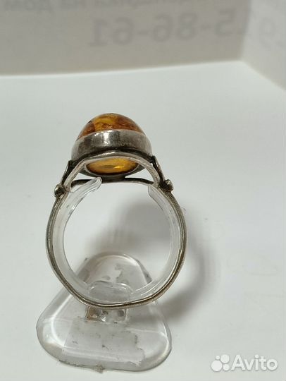 Серебряное кольцо СССР 875