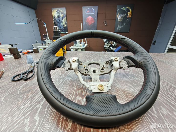 Ремонт и перетяжка руля