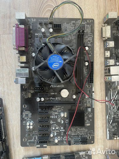 Материнские платы для майнинга и пк