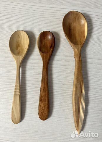 Ложки ручной работы из можжевельника