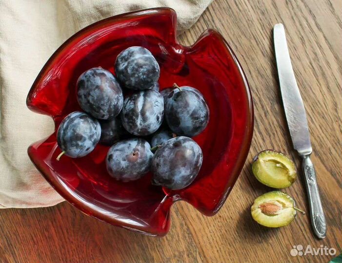 Ваза рубиновое стекло