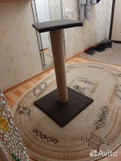 Когтеточка Новая Столбик для кошек