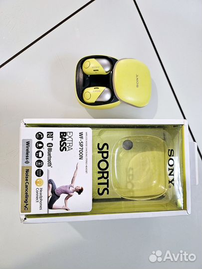 Беспроводные наушники sony