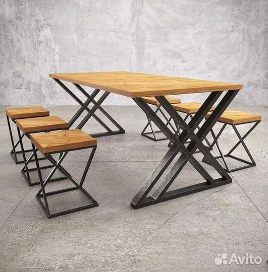 Мебель в стиле лофт