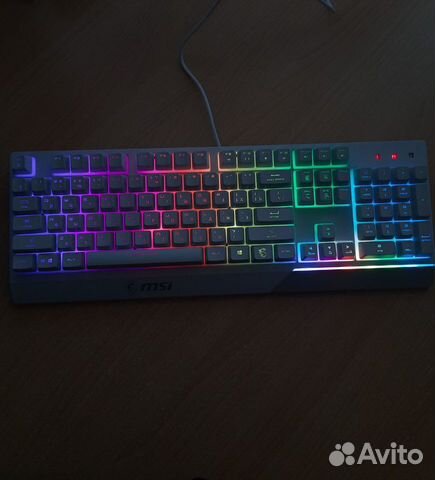 Клавиатура msi vigor gk30 white