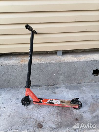 Трюковой самокат novatrack wolf