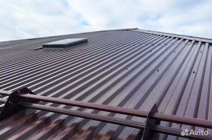 Оцинкованный профнастил С21 6х1,05м