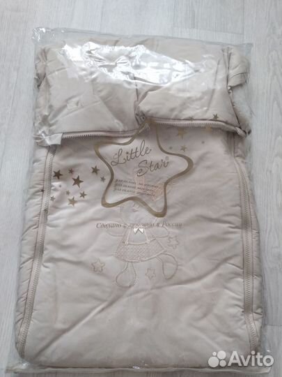 Зимний конверт для коляски и санок