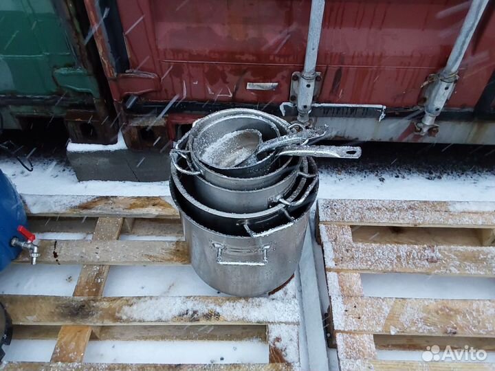 Кастрюли набор бу