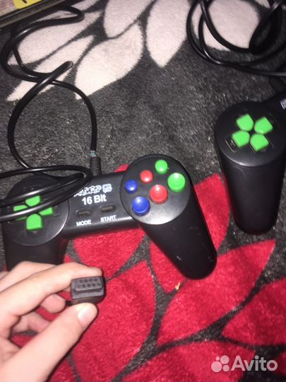 Приставка 16Bit с джостиками