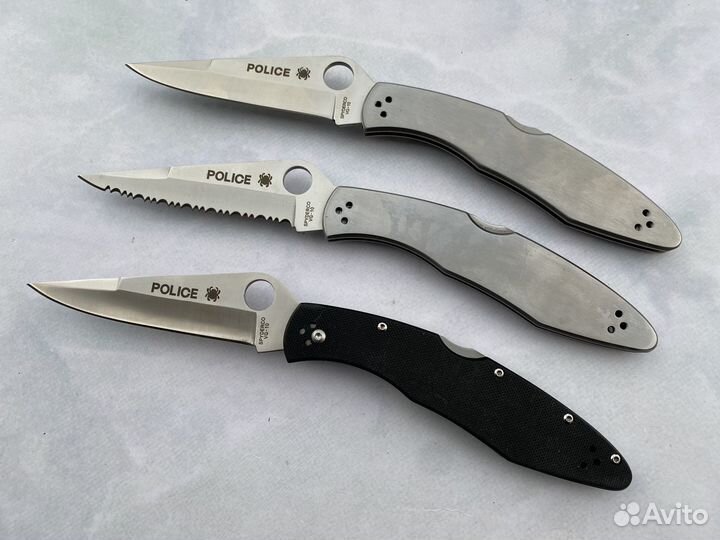 Складной нож Spyderco Police