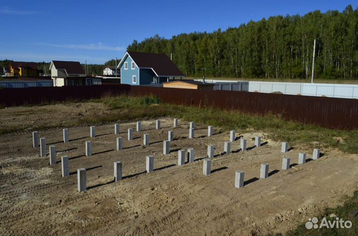 Монтаж жб свай Фундамент Забивка жб сваи