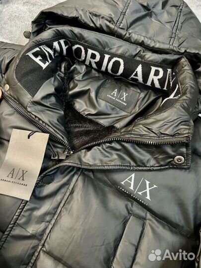 Пуховик куртка мужская Armani Exchange зима