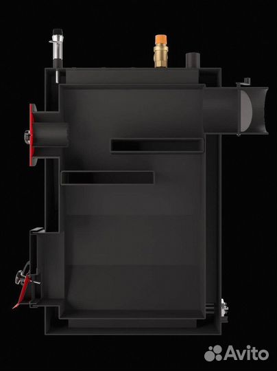 Твердотопливный котёл 50 квт