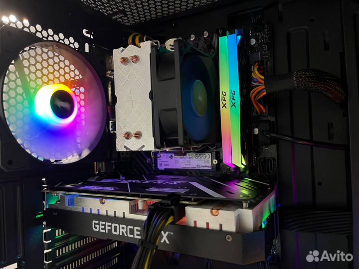 657 Игровой компьютер i3 12100F/RTX3050/16GB