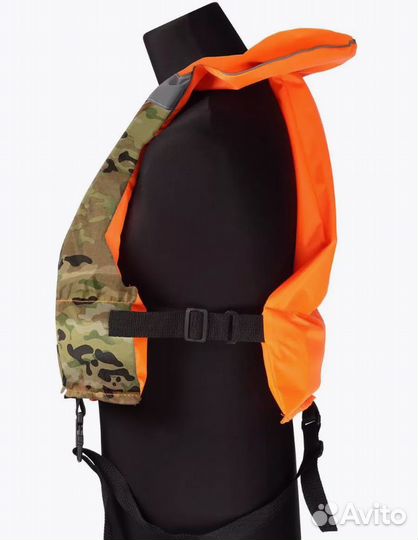 Жилет страховочный детский с подголовником Радуга