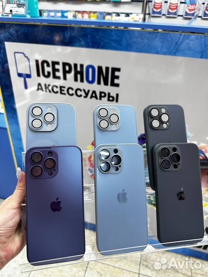 Накладки из закаленного стекла