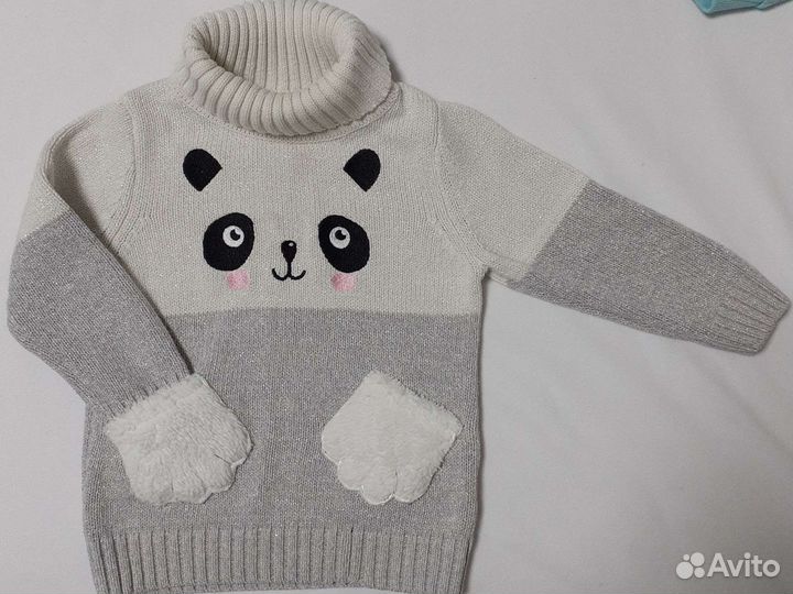 Свитер для девочки 92
