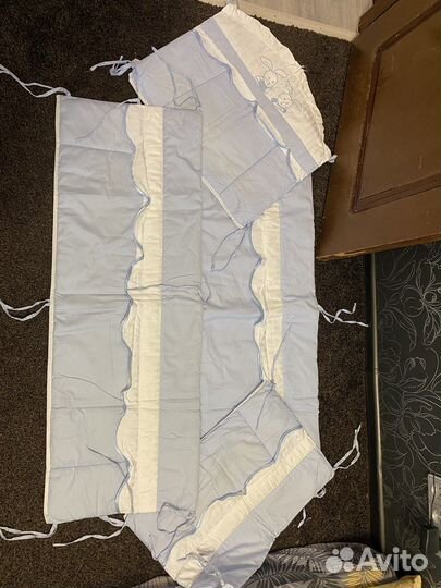 Бортики в детскую кроватку