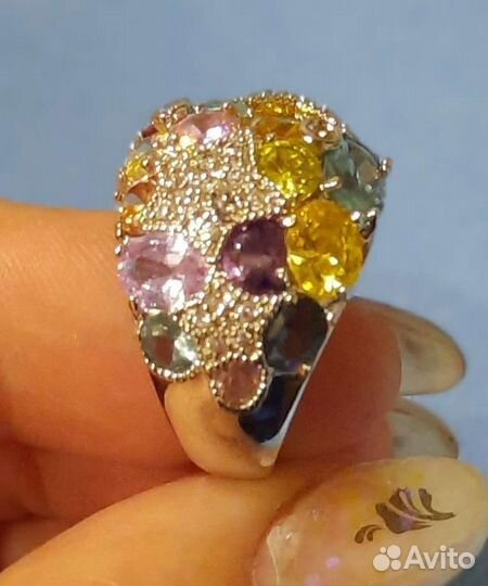 Серебряное кольцо 925 пробы