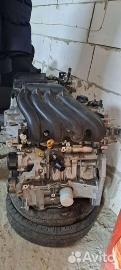 Двигатель hr15de juke ad familia note tiida