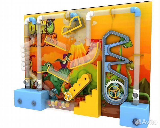 Детская интерактивная игровая стена