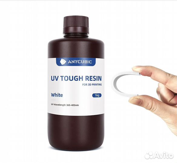 Фотополимерная смола Anycubic Basic Eco Waterwash