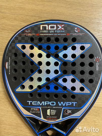 Ракетка для падел Nox Tempo WPT 2022