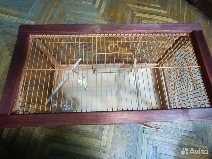 Клетка для птицы, большая, западок