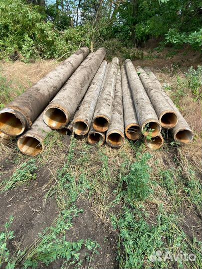Асбестовая труба диаметром 200 мм, длина 6 метров