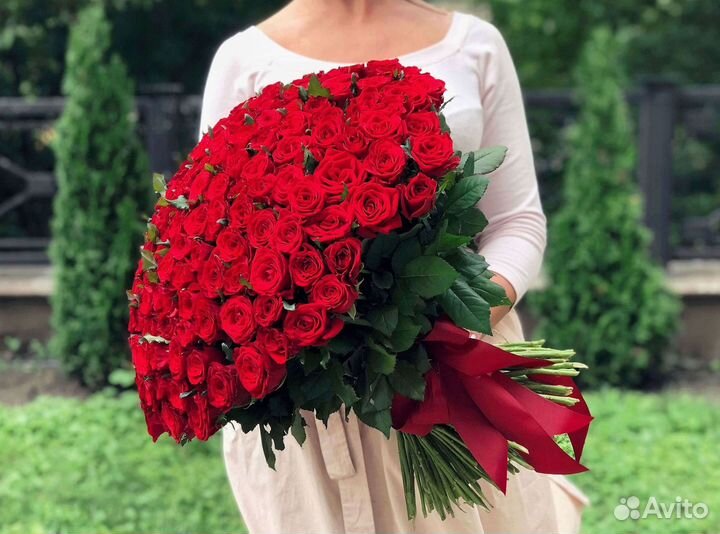 101 Роза Цветы Букеты 51 25 Роз Доставка