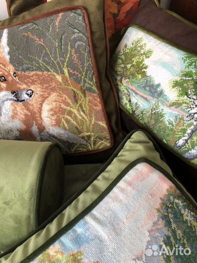 Пошив мебельных чехлов, штор, скатертей, подушек