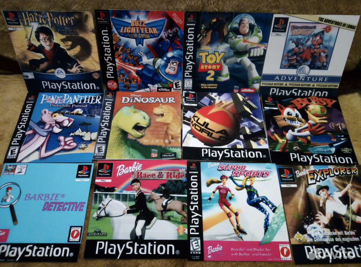 Игры для детей на Sony ps1