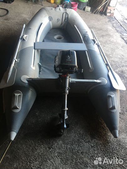 Лодка с мотором SEA-PRO 5 л.с